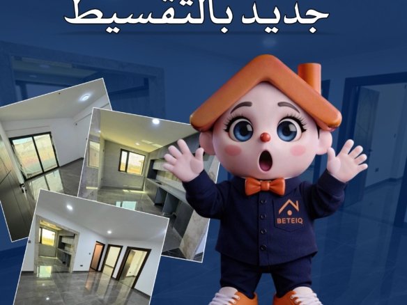 شقة للبيع بالتقسيط