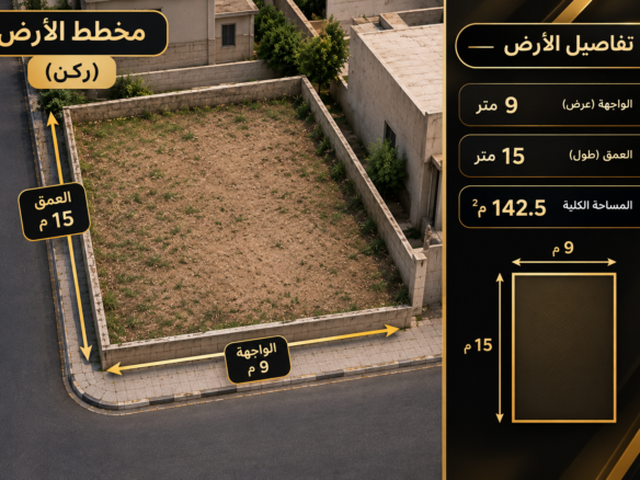 ارض للبيع